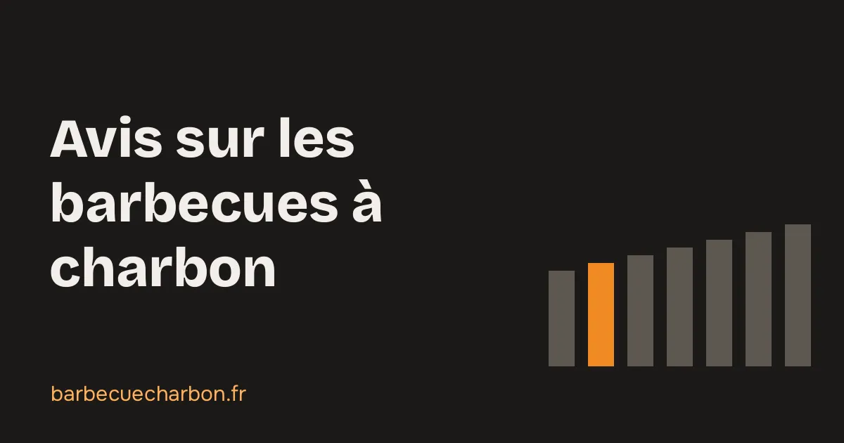 Avis sur les barbecues à charbon
