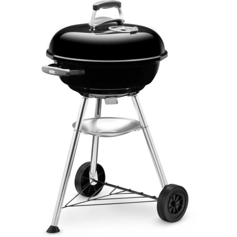 WEBER Compact Kettle 47 cm noir sur pieds